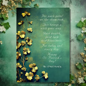 Cartes Pour Fêtes Annuelles Pour chaque pétale le jour de la Saint Patrick Sha