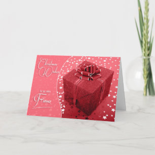 Cartes Pour Fêtes Annuelles pour Fiance Feminine Christmas nuances rose