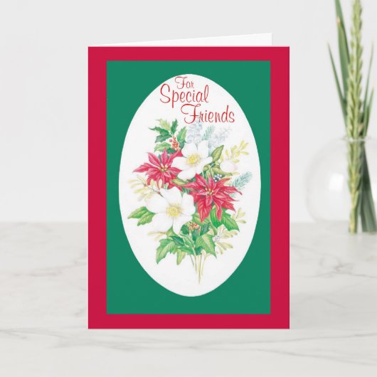 Cartes Pour Fêtes Annuelles Pour les amis spéciaux (Devant)