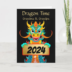 Cartes Pour Fêtes Annuelles Pour les grands-parents Nouvel An chinois de l'ann