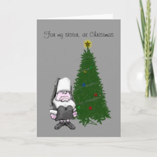 Cartes Pour Fêtes Annuelles Pour ma soeur, à Noël