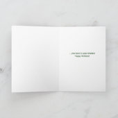 Cartes Pour Fêtes Annuelles pour Nephew Funny Christmas Père Noël en lunettes  (Intérieur)