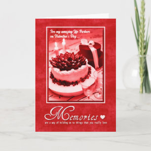 Cartes Pour Fêtes Annuelles pour partenaire à vie Jour des Valentines romantiq