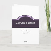 Cartes Pour Fêtes Annuelles Pour professeur de yoga - Joyeux Humour de Noël (Dos)