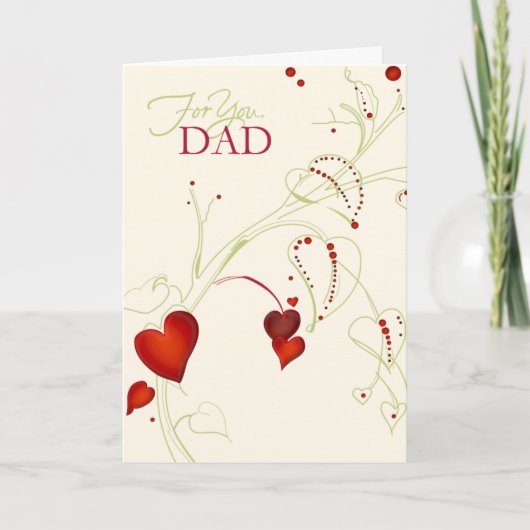 Cartes Pour Fêtes Annuelles Pour toi, papa (Devant)