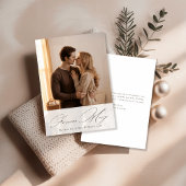 Cartes Pour Fêtes Annuelles Pour toujours Joyeux Notre premier Noël photo fraî