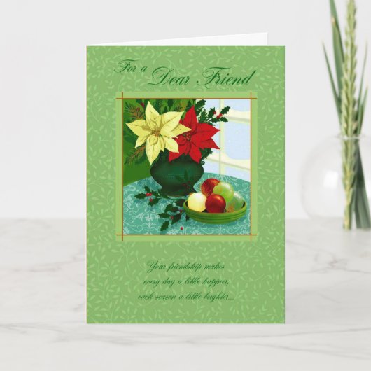 Cartes Pour Fêtes Annuelles Pour un cher ami (Devant)