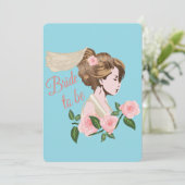 Cartes Pour Fêtes Annuelles Pour une future mariée (Debout devant)