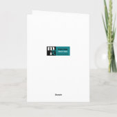 Cartes Pour Fêtes Annuelles Pour une personne spéciale à Noël. Petits pingouin (Dos)