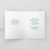 Cartes Pour Fêtes Annuelles Pour vous, Fils avec amour à Noël (Intérieur)