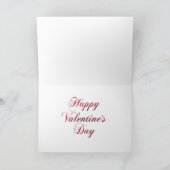 Cartes Pour Fêtes Annuelles Poussins mignons de la Saint-Valentin (Intérieur)