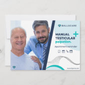 Cartes Pour Fêtes Annuelles Prank card to embarras ami, drôle examen médical (Devant)