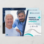 Cartes Pour Fêtes Annuelles Prank card to embarras ami, drôle examen médical (Devant / Derrière)