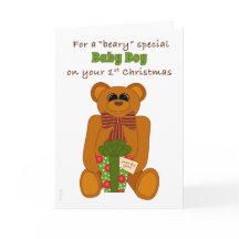 Premier bébé de Special de Beary de Noël