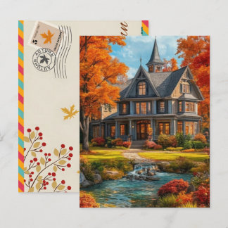 Cartes Pour Fêtes Annuelles premier jour d'automne 2026
