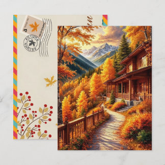 Cartes Pour Fêtes Annuelles premier jour de l'automne 2026