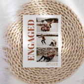 Cartes Pour Fêtes Annuelles Premier Noël de fiançailles 3 Photo Moderne