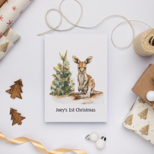 Cartes Pour Fêtes Annuelles Premier Noël de Joey, personnalisé