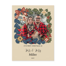 Premier Noël de M. et Mme Botanique Nordique Photo