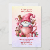 Cartes Pour Fêtes Annuelles Premier Noël de notre fille (Devant)