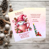 Cartes Pour Fêtes Annuelles Premier Noël de notre fille