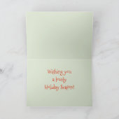 Cartes Pour Fêtes Annuelles Premier Noël en tant que grands-parents - Hommes e (Intérieur)