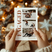 Cartes Pour Fêtes Annuelles Premier Noël Engagé 3 Photo Moderne