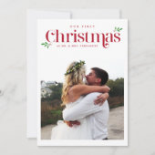 Cartes Pour Fêtes Annuelles Premier Noël Newlyly (Devant)