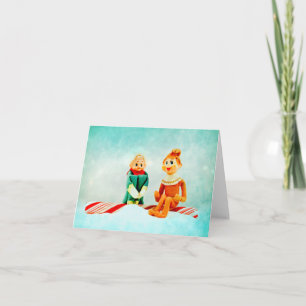 Cartes Pour Fêtes Annuelles Première date Elf