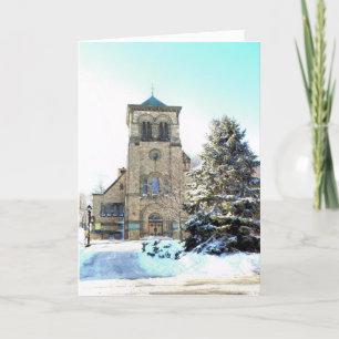 Cartes Pour Fêtes Annuelles Première église paroissiale dans Plymouth, mA