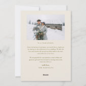 Cartes Pour Fêtes Annuelles Première Mariée Noël Nouvelle Mariée Photo Creativ (Dos)