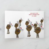 Cartes Pour Fêtes Annuelles Prenez un joyeux Noël ! (Intérieur)