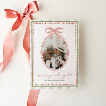 Préparatifs Vintage Rose Noël Photo de Famille