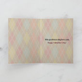 Cartes Pour Fêtes Annuelles Preppy Gentleman Chien Je T'Ai Creusé (Intérieur)