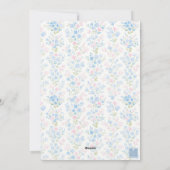 Cartes Pour Fêtes Annuelles Preppy Grandmillennial Christmas Bow Swag Photo (Dos)