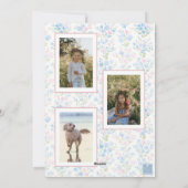 Cartes Pour Fêtes Annuelles Preppy Grandmillennial Christmas Bow Swag Photo (Dos)