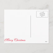 Cartes Pour Fêtes Annuelles Présent de poney de Noël (Dos)