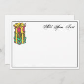 Cartes Pour Fêtes Annuelles Présentations de Noël enroulées empilées Noël (Devant / Derrière)