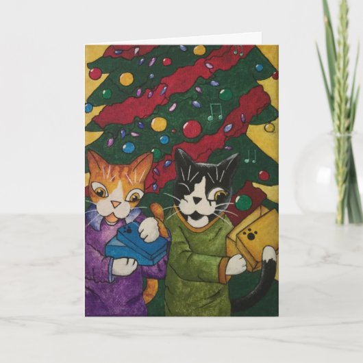 Cartes Pour Fêtes Annuelles Présentations ouvertes (Devant)