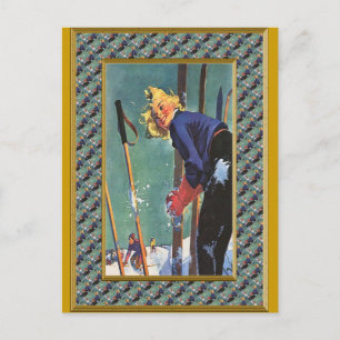 Cartes Pour Fêtes Annuelles Prêt pour la piste