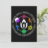 Cartes Pour Fêtes Annuelles Prête bien avec d'autres Unitariens Universalisme (Debout devant)