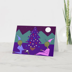 Cartes Pour Fêtes Annuelles Prière de Noël