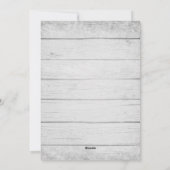 Cartes Pour Fêtes Annuelles Prière de sérénité - Bounce Calligraphy Script Mod (Dos)