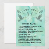 Cartes Pour Fêtes Annuelles Prière d'un soudeur (Devant / Derrière)