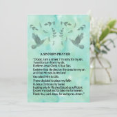 Cartes Pour Fêtes Annuelles Prière d'un soudeur (Debout devant)