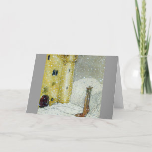 Cartes Pour Fêtes Annuelles Princessa par le château de Snowy