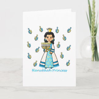 Cartes Pour Fêtes Annuelles Princesse de Hanoukka