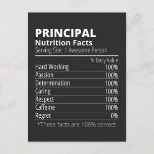 Cartes Pour Fêtes Annuelles Principale valeur nutritive drôle