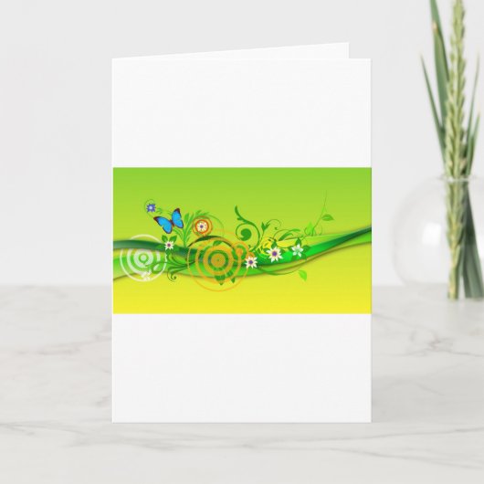 Cartes Pour Fêtes Annuelles Printemps (Devant)