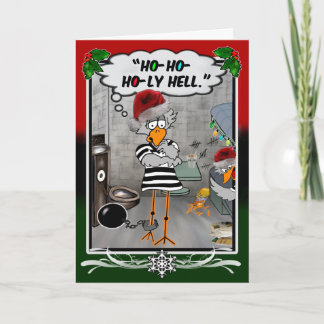 Cartes Pour Fêtes Annuelles Prison Jailbird